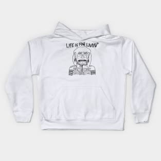 Life Is For Livin' Kids Hoodie